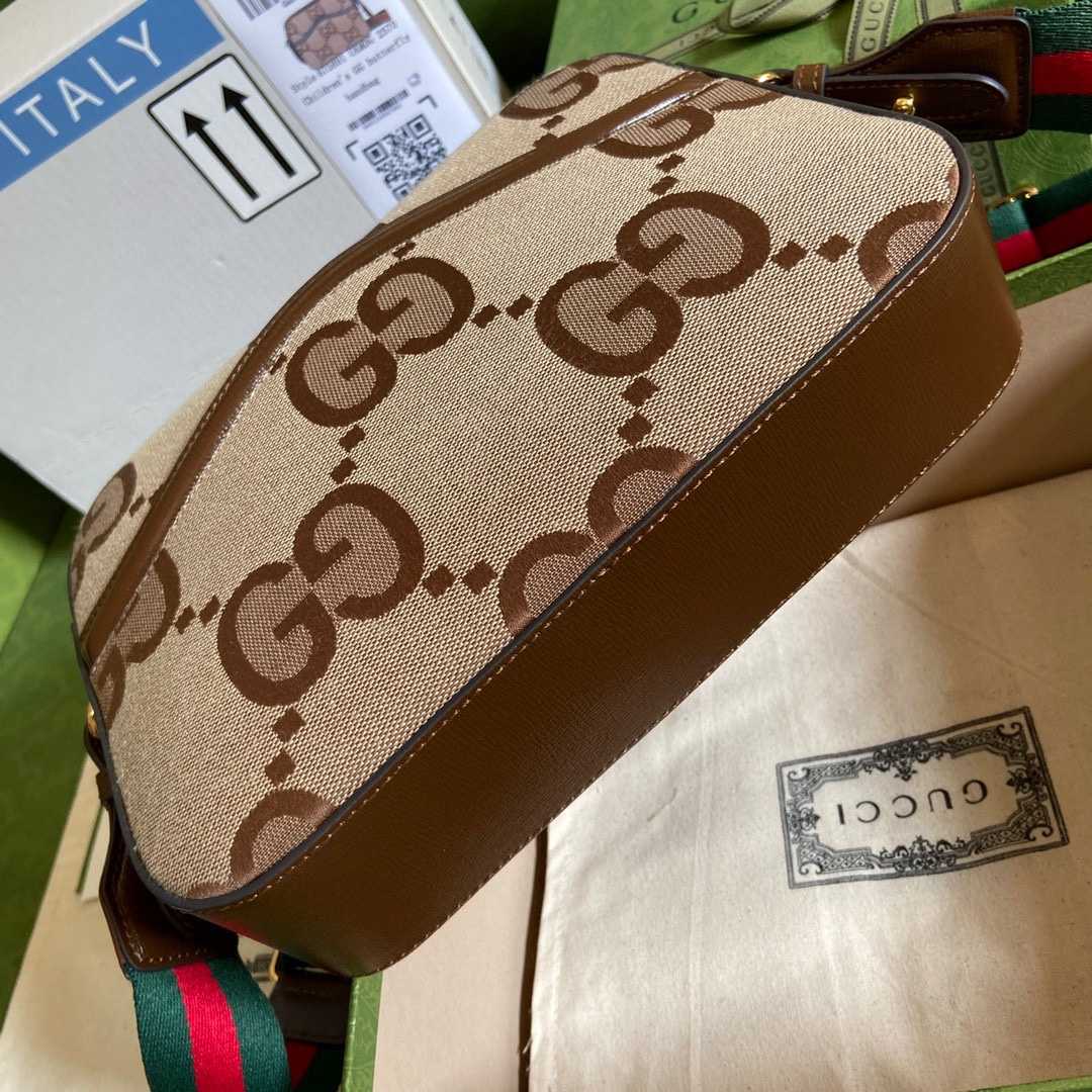 Gucci Jumbo GG Messenger Bag(25.5-20-6cm) - DopestKickz