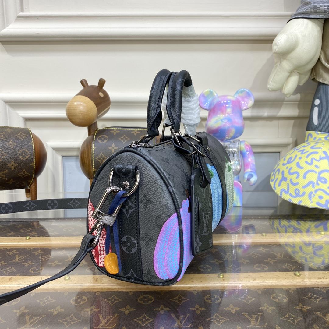 Louis Vuitton LV x YK Keepall 25 (25*15*11cm)   M46437 - DopestKickz