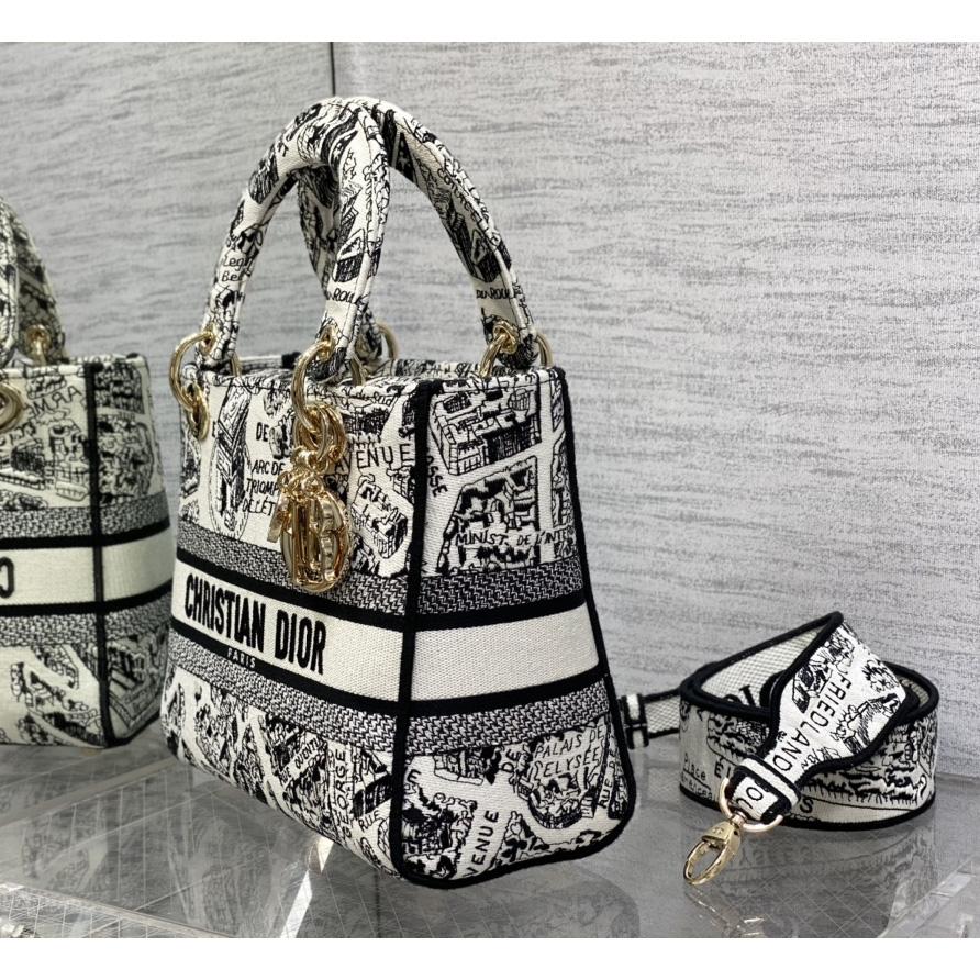 Dior Medium Lady D-lite Bag - DopestKickz