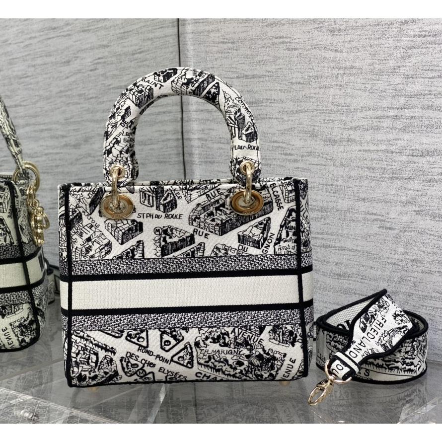 Dior Medium Lady D-lite Bag - DopestKickz