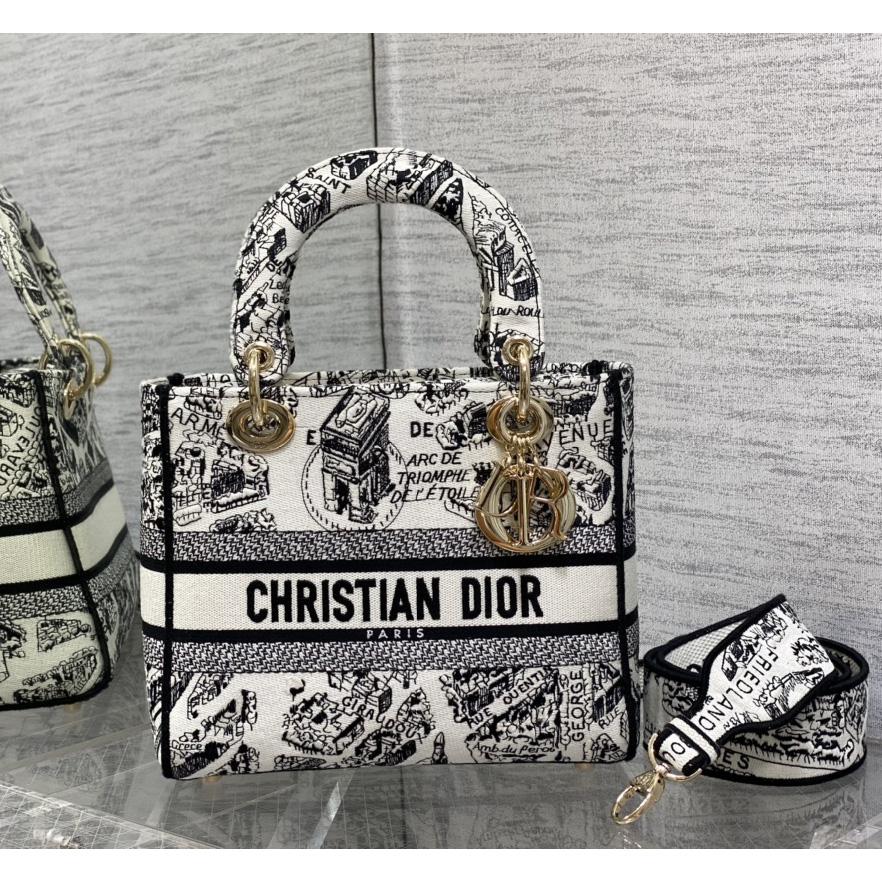 Dior Medium Lady D-lite Bag - DopestKickz