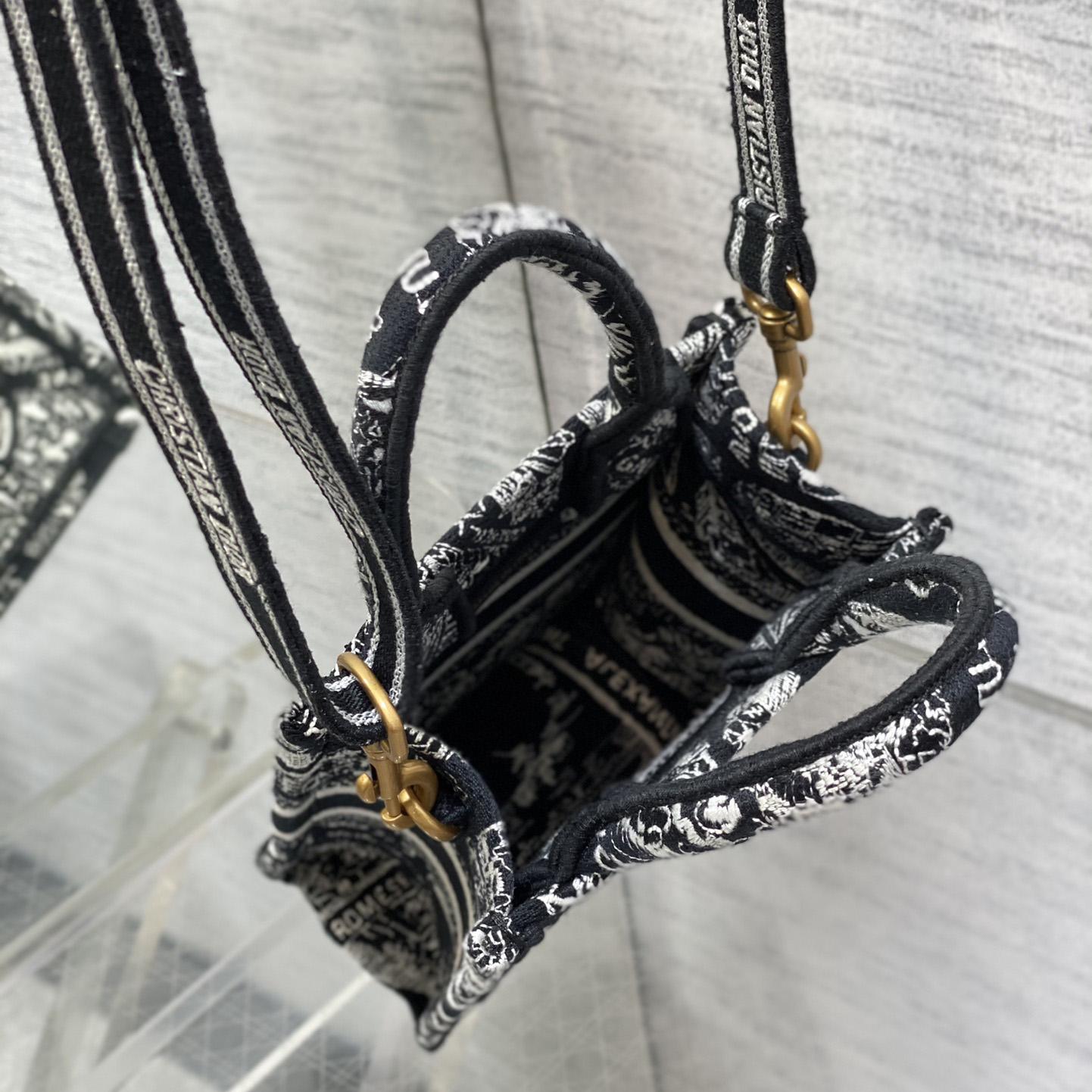 Dior Mini Dior Book Tote Phone Bag - DopestKickz