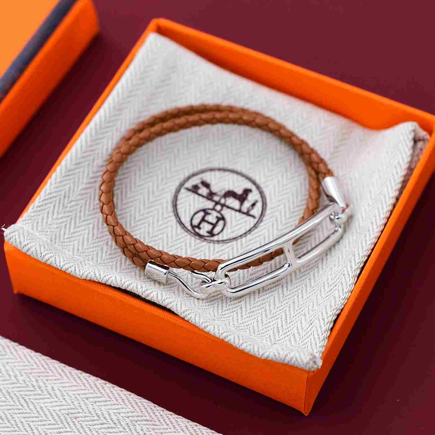 Hermes Roulis Double Tour Bracelet - DopestKickz