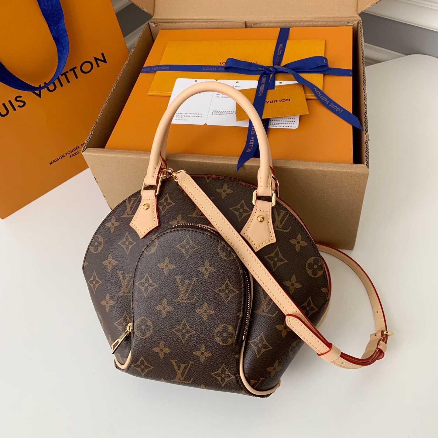 Louis Vuitton Ellipse PM Monogram  (28*21*8cm)   M46196 - DopestKickz
