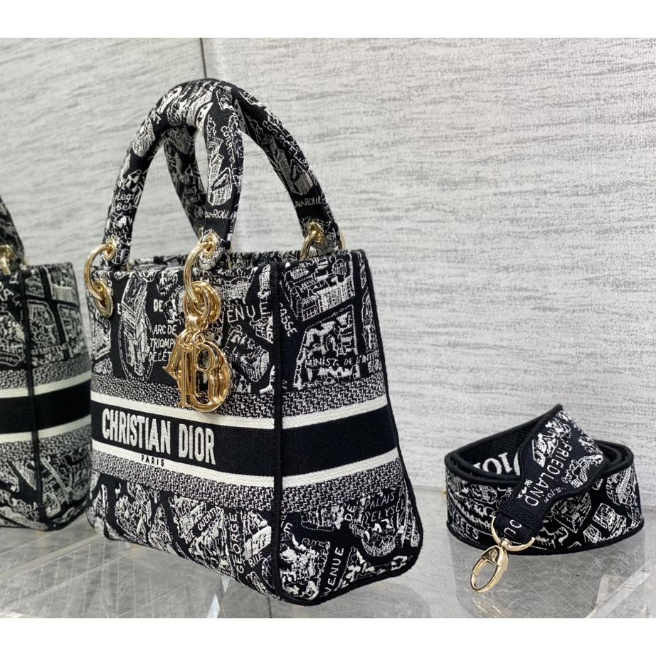 Dior Medium Lady D-lite Bag - DopestKickz