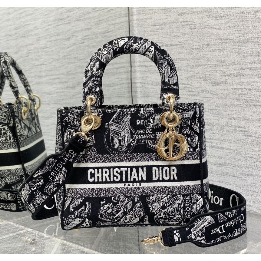 Dior Medium Lady D-lite Bag - DopestKickz