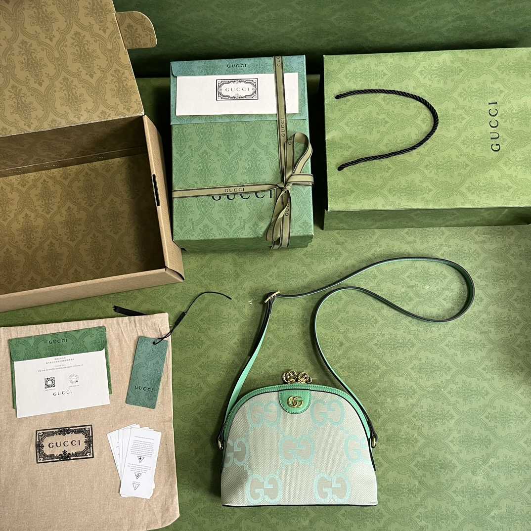 Gucci Ophidia Jumbo GG Small Shoulder Bag(23.5-19-8cm) - DopestKickz
