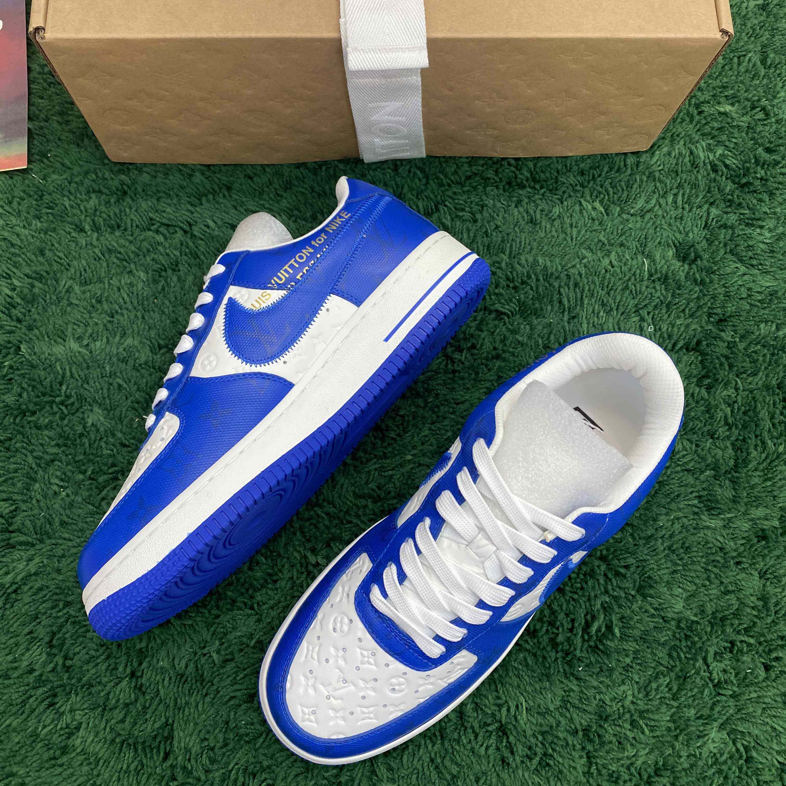 Louis Vuitton x Off-White x Nike Sneaker    - DopestKickz