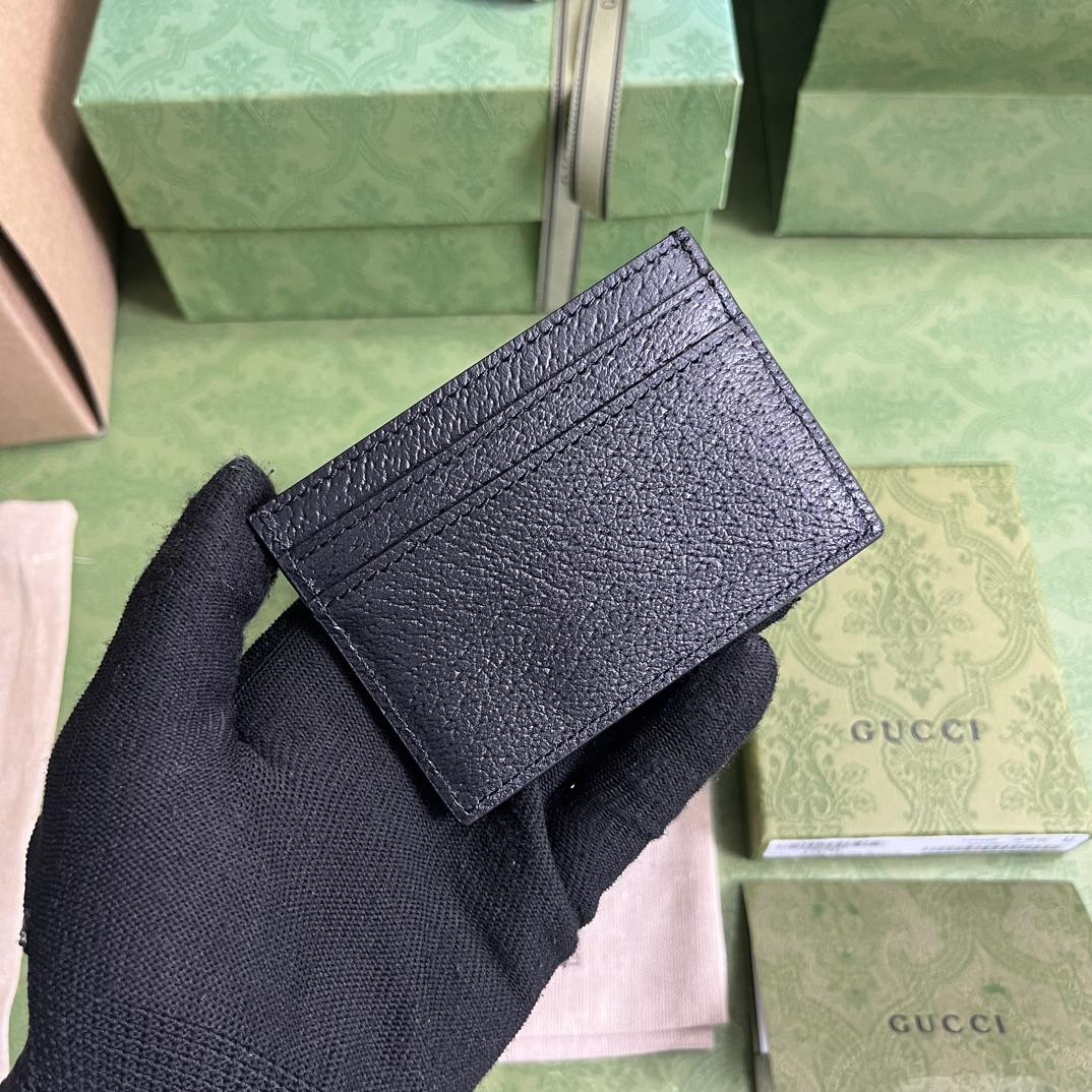 Gucci Card Case With Interlocking G(10-7cm)    - DopestKickz