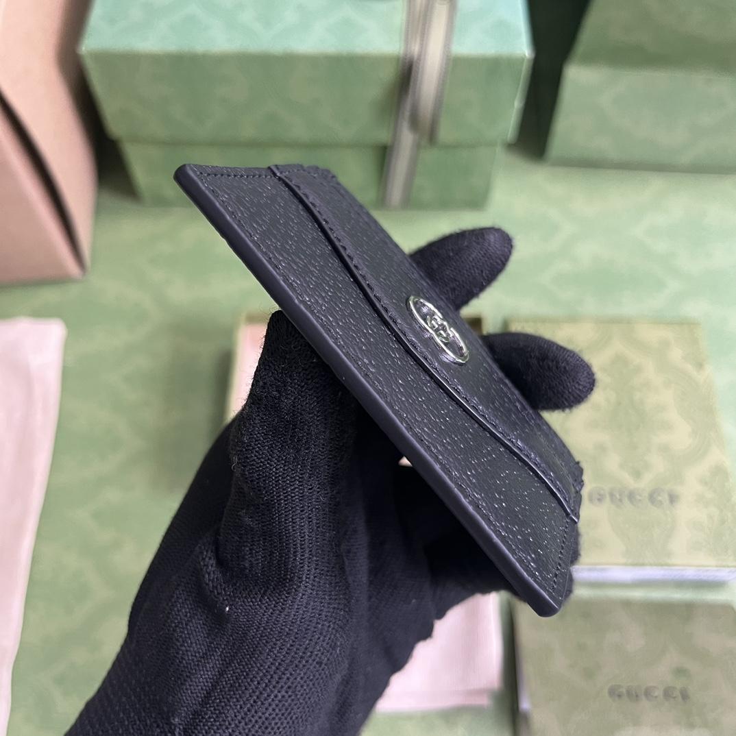 Gucci Card Case With Interlocking G(10-7cm)    - DopestKickz