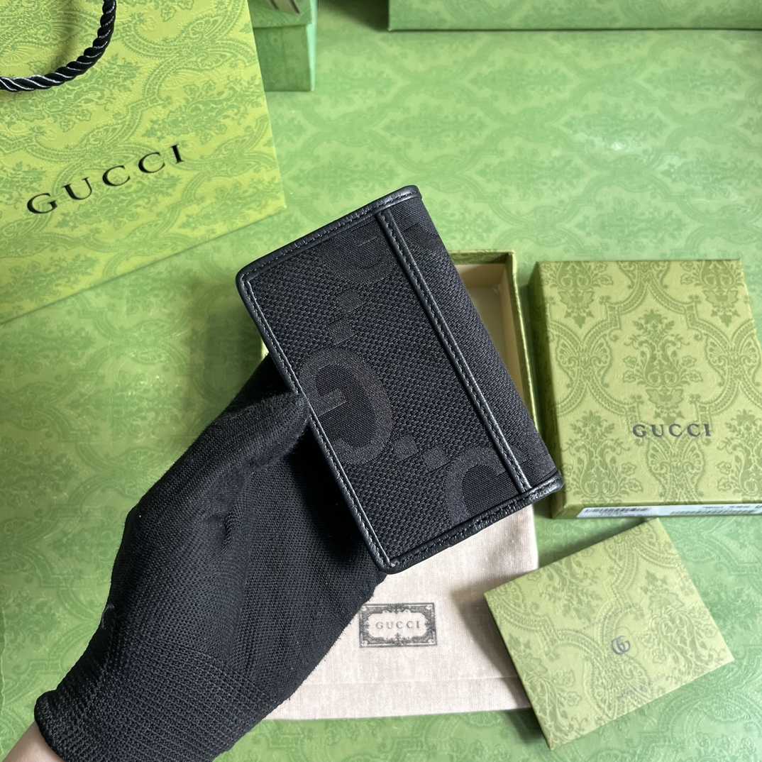 Gucci Jumbo GG Card Case - DopestKickz