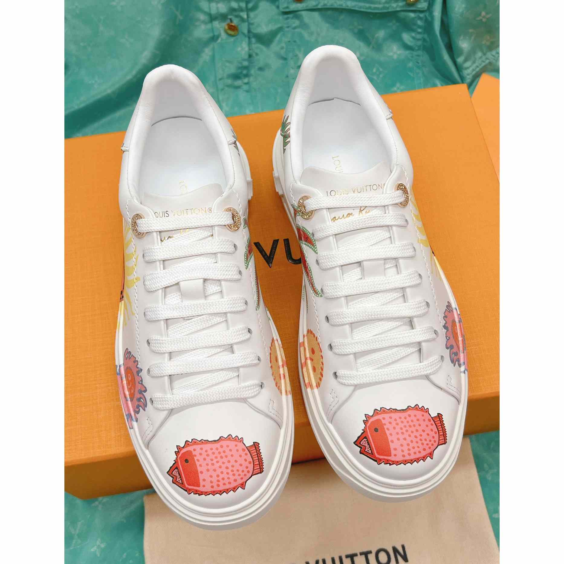 Louis Vuitton LV x YK Time Out Sneaker (upon uk size)   - DopestKickz