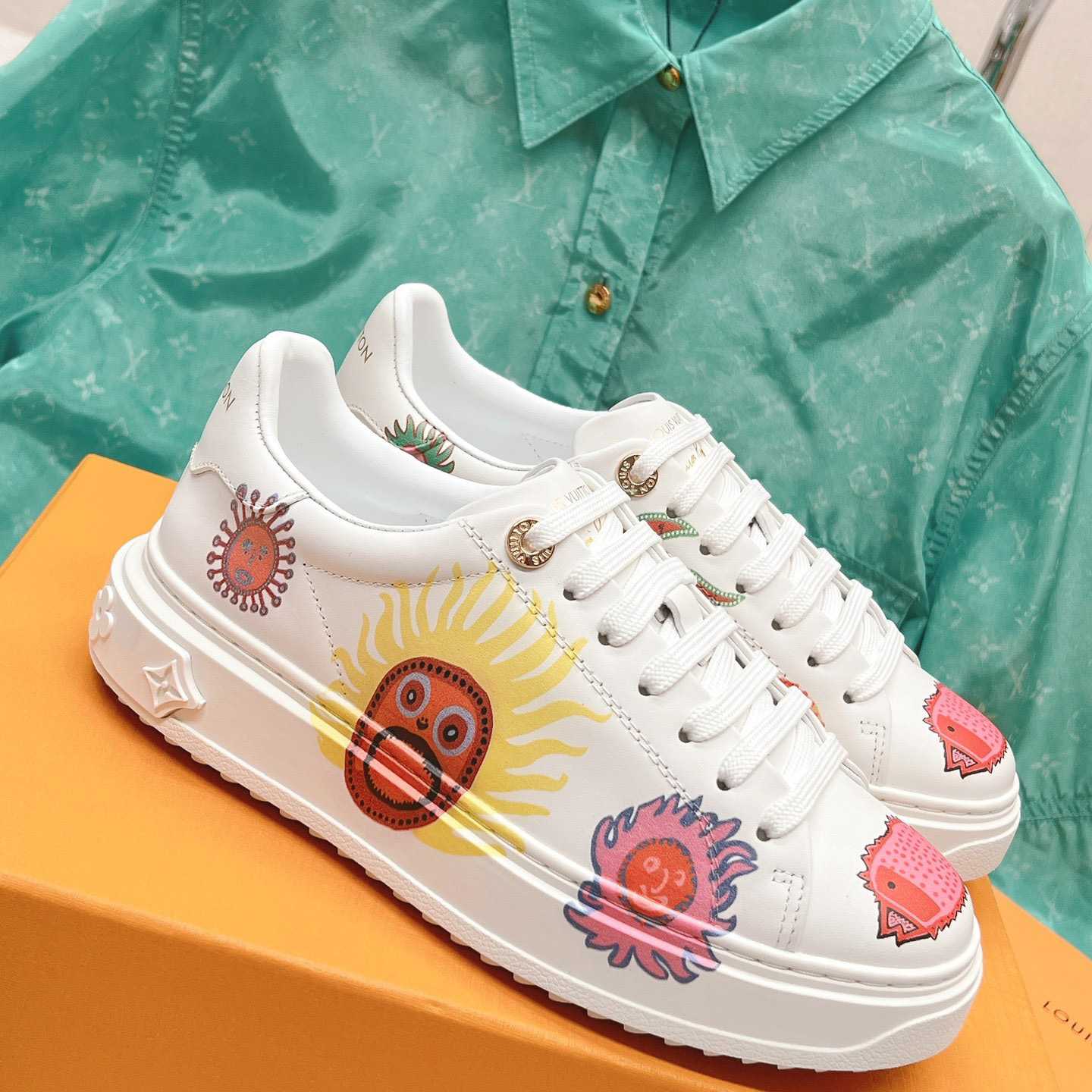 Louis Vuitton LV x YK Time Out Sneaker (upon uk size)   - DopestKickz