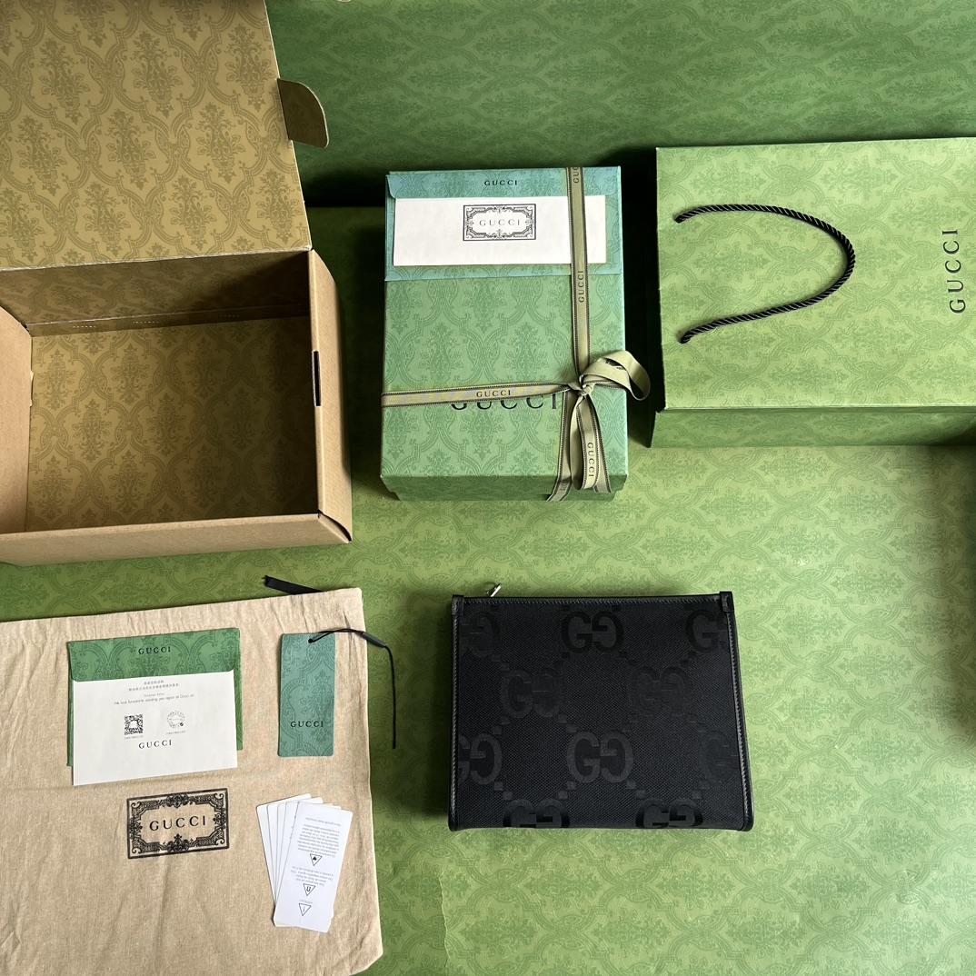 Gucci Jumbo GG Pouch(26-20-6CM) - DopestKickz