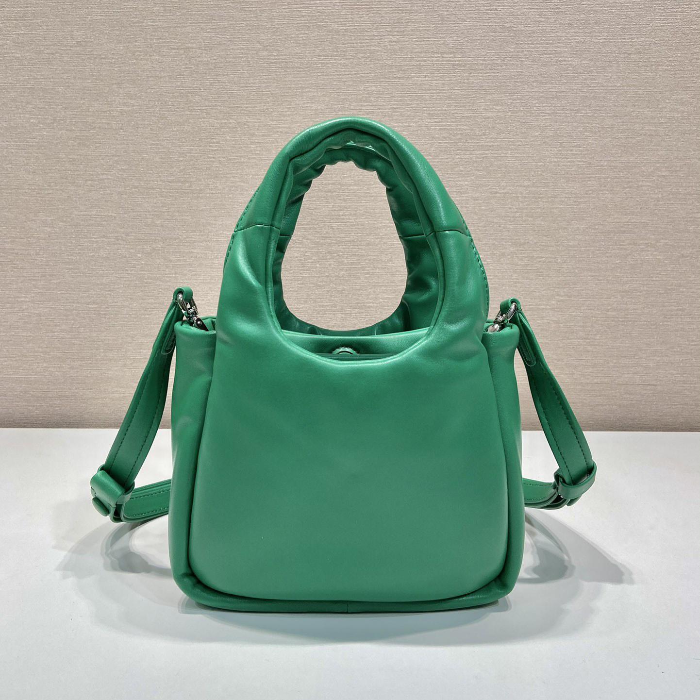 Prada Small Padded Prada Soft Nappa-Leather Bag - DopestKickz
