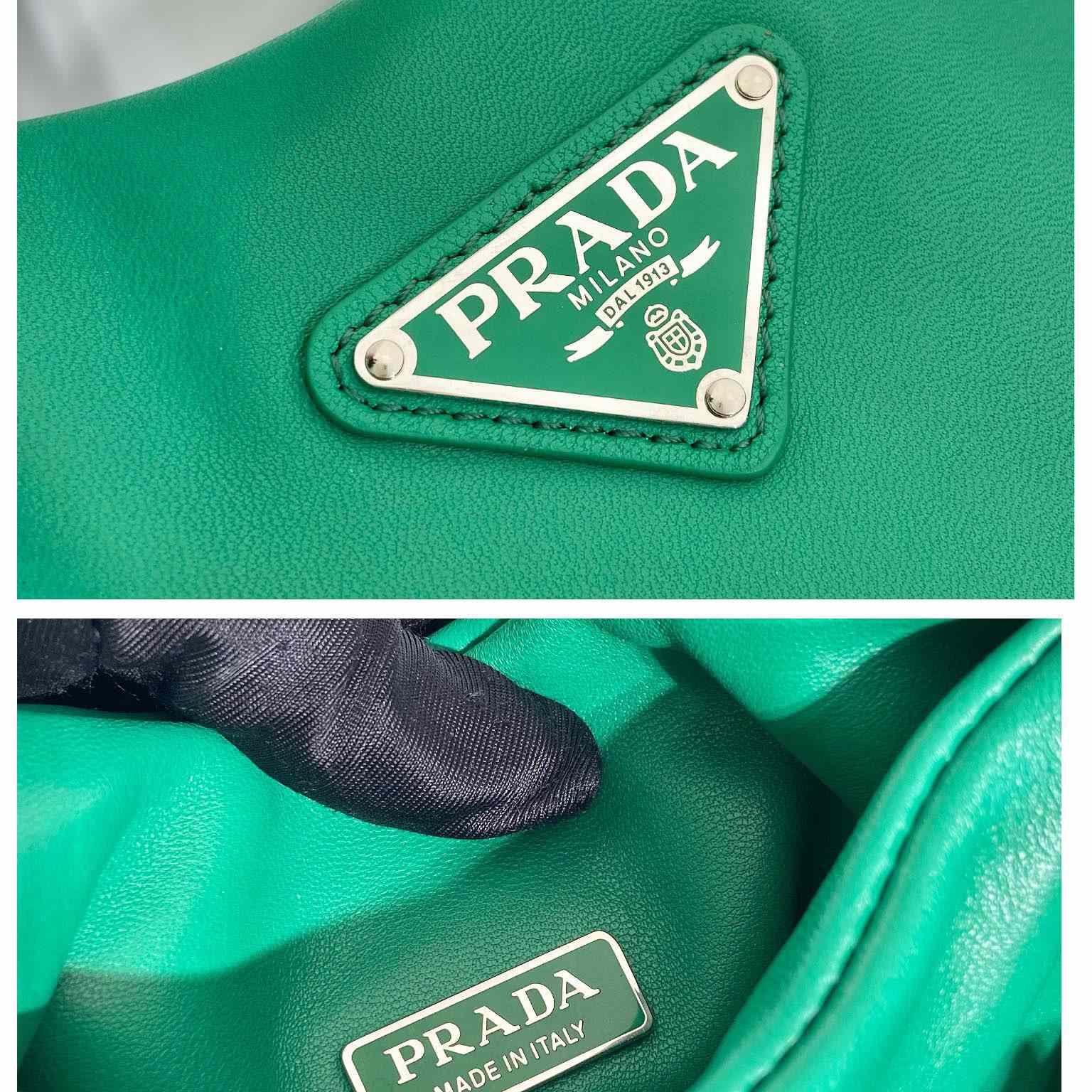 Prada Small Padded Prada Soft Nappa-Leather Bag - DopestKickz