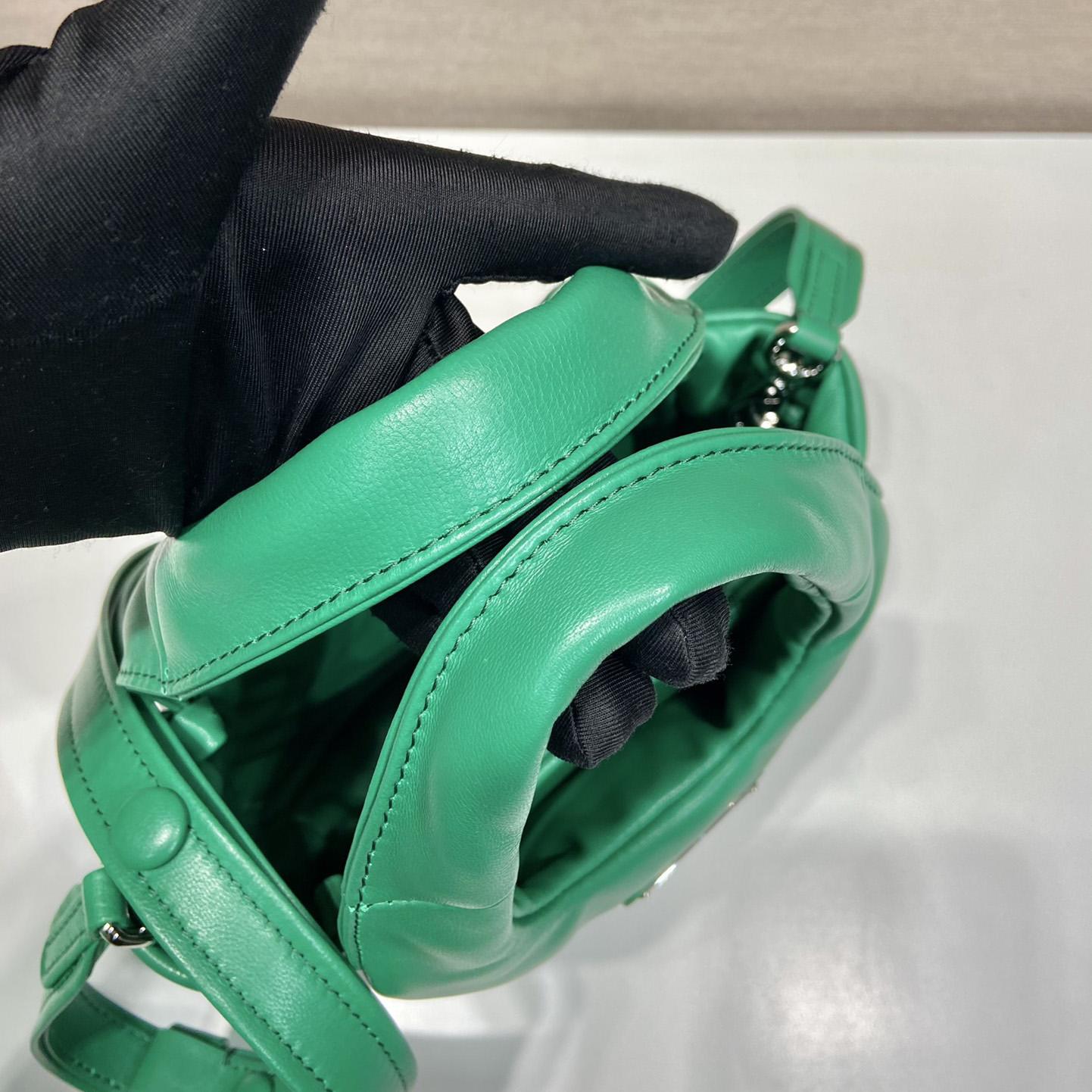 Prada Small Padded Prada Soft Nappa-Leather Bag - DopestKickz