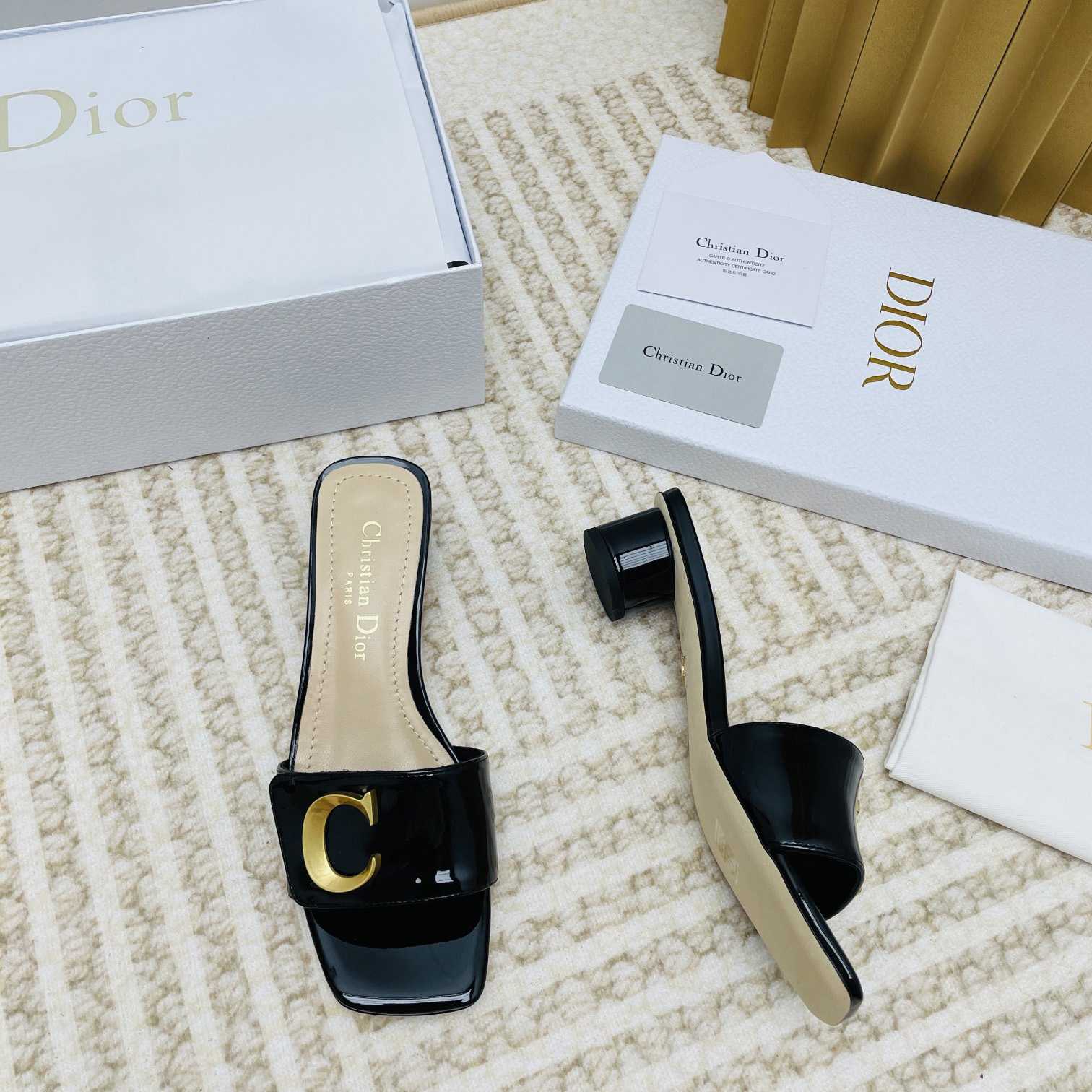 Dior C'est Dior Heeled Slide - DopestKickz