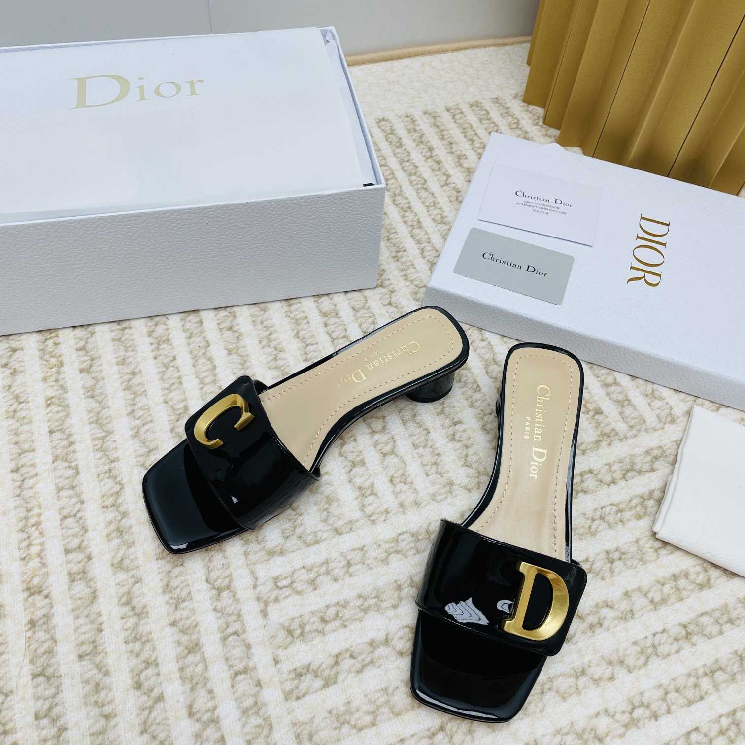 Dior C'est Dior Heeled Slide - DopestKickz