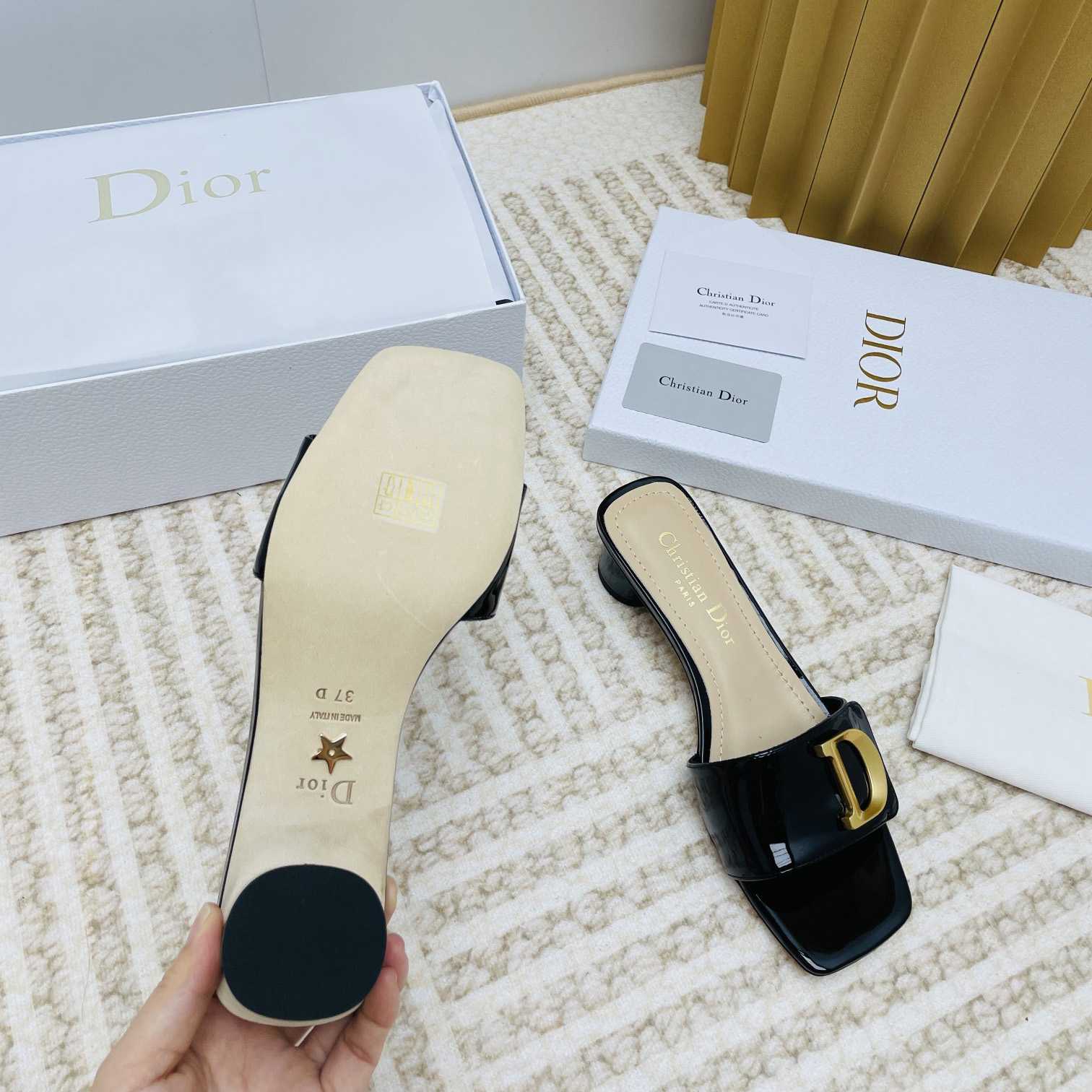 Dior C'est Dior Heeled Slide - DopestKickz