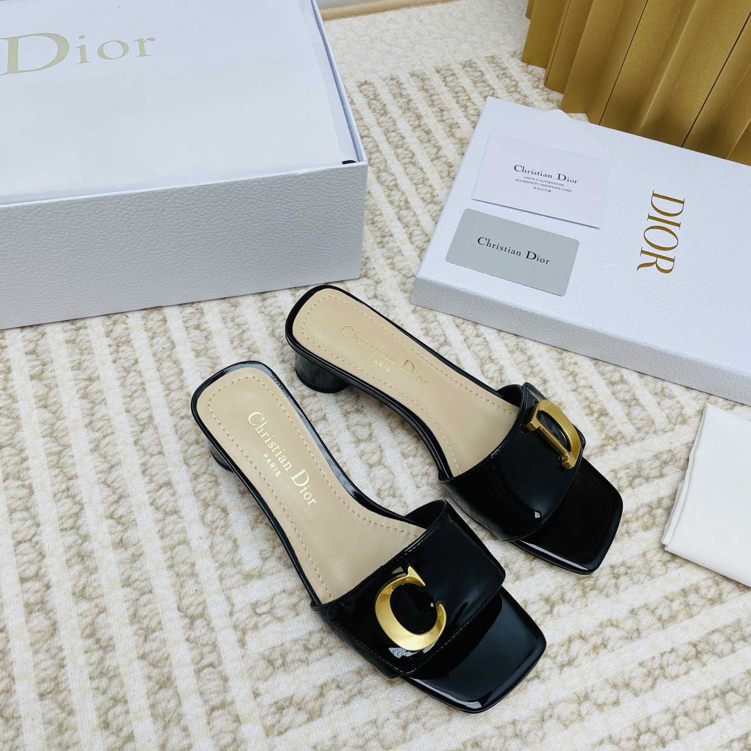 Dior C'est Dior Heeled Slide - DopestKickz