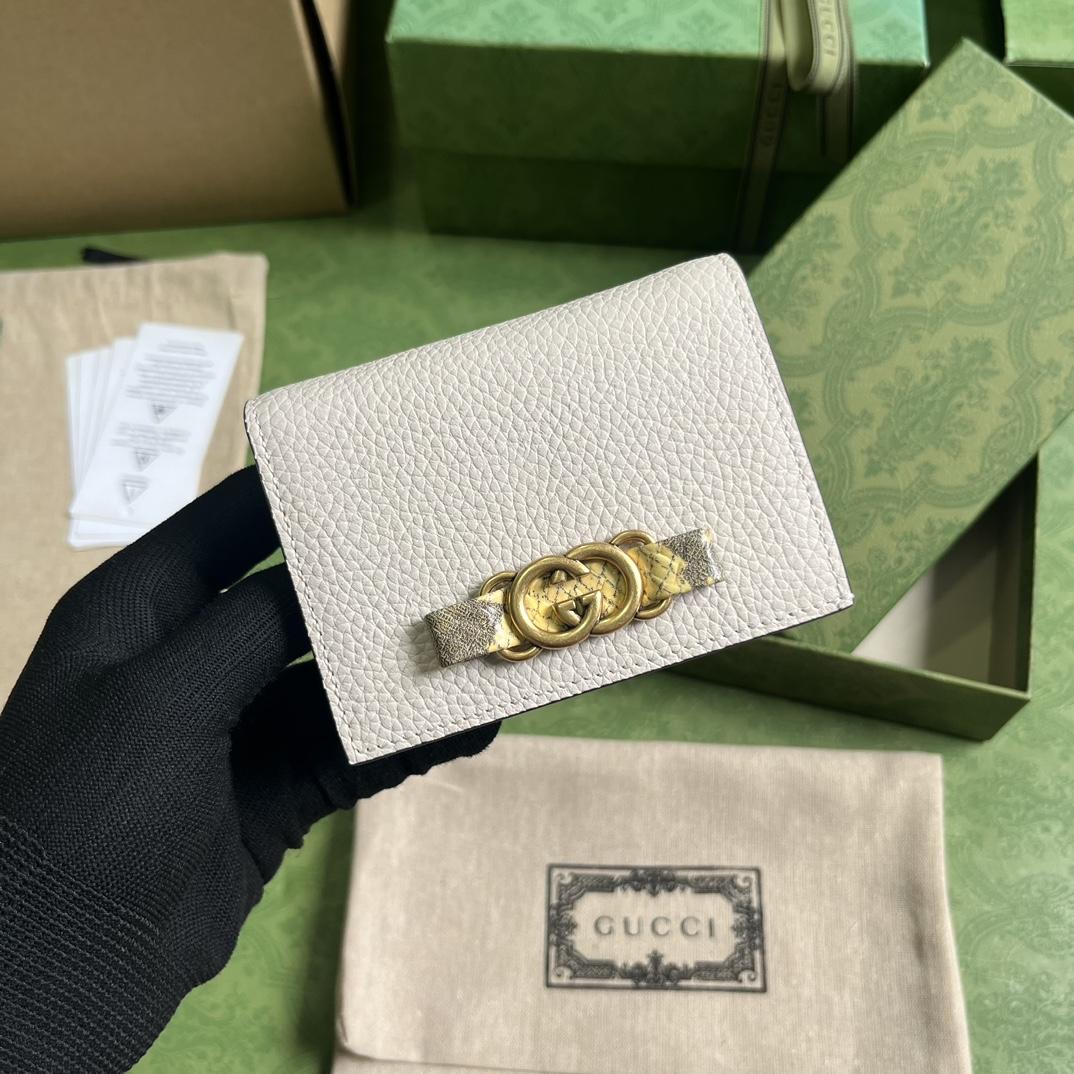 Gucci Wallet With Interlocking G Python Bow - DopestKickz