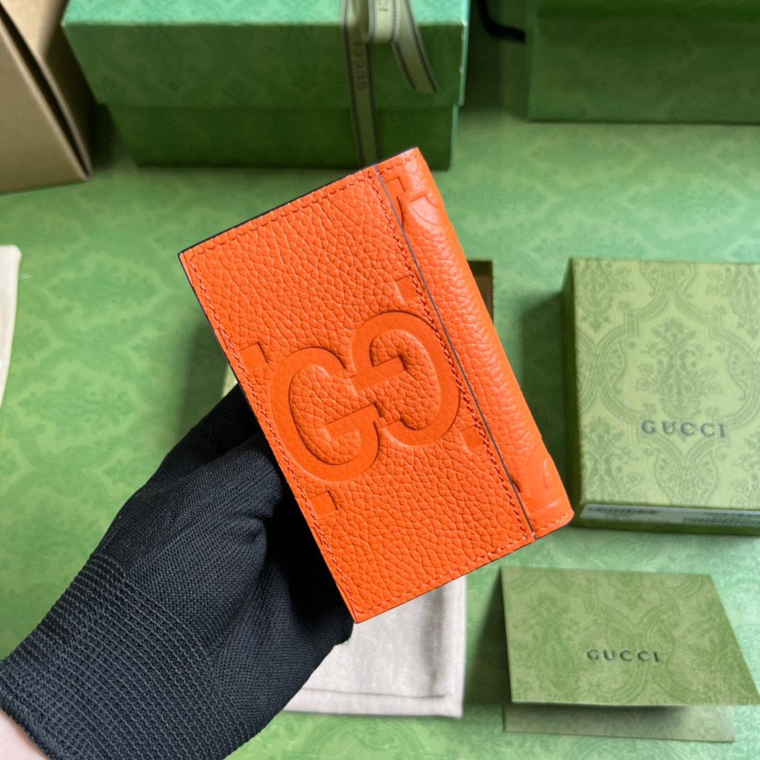 Gucci Jumbo GG Card Case - DopestKickz