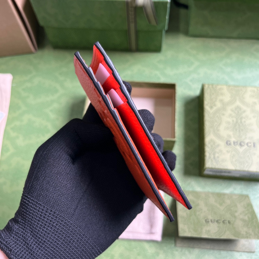 Gucci Jumbo GG Card Case - DopestKickz