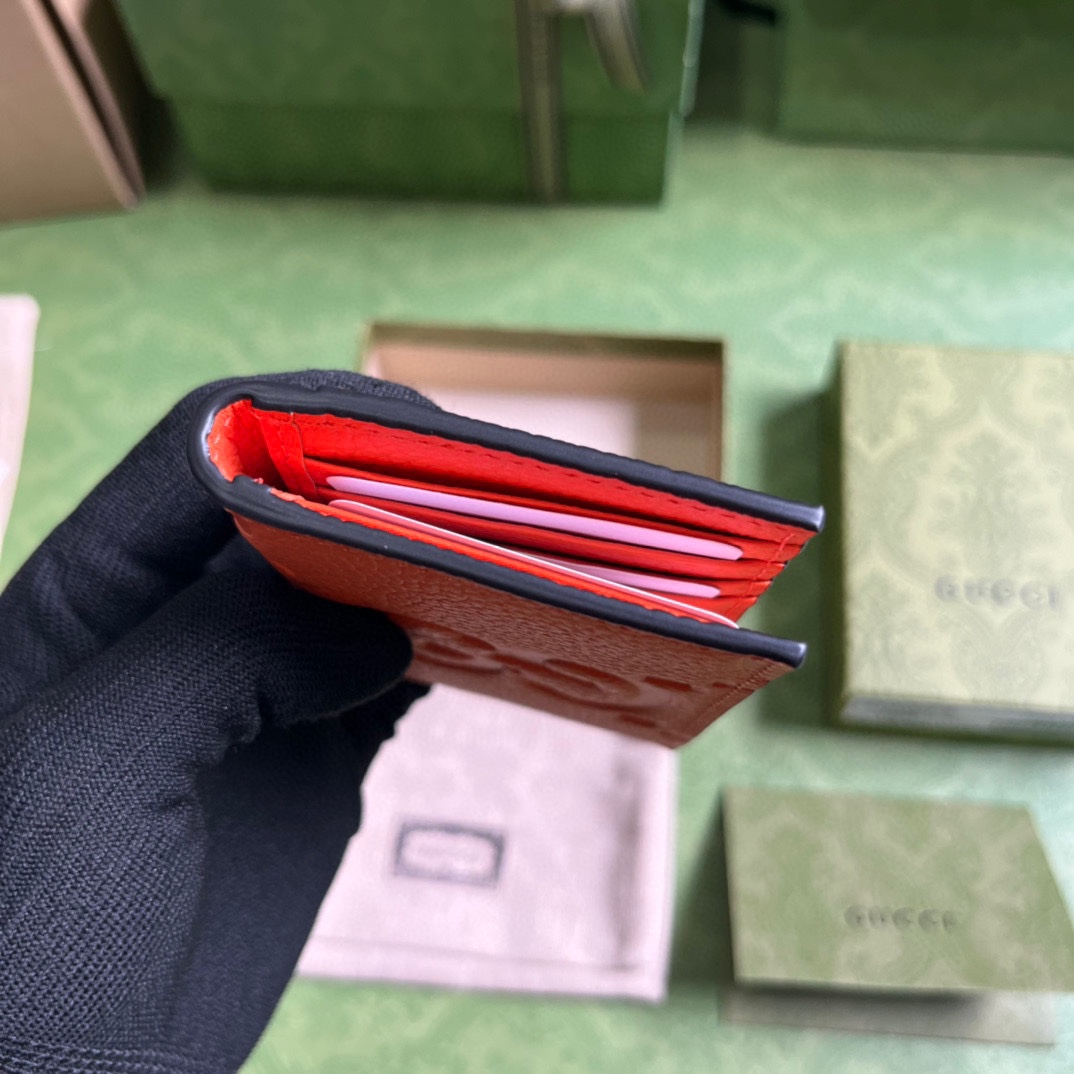 Gucci Jumbo GG Card Case - DopestKickz