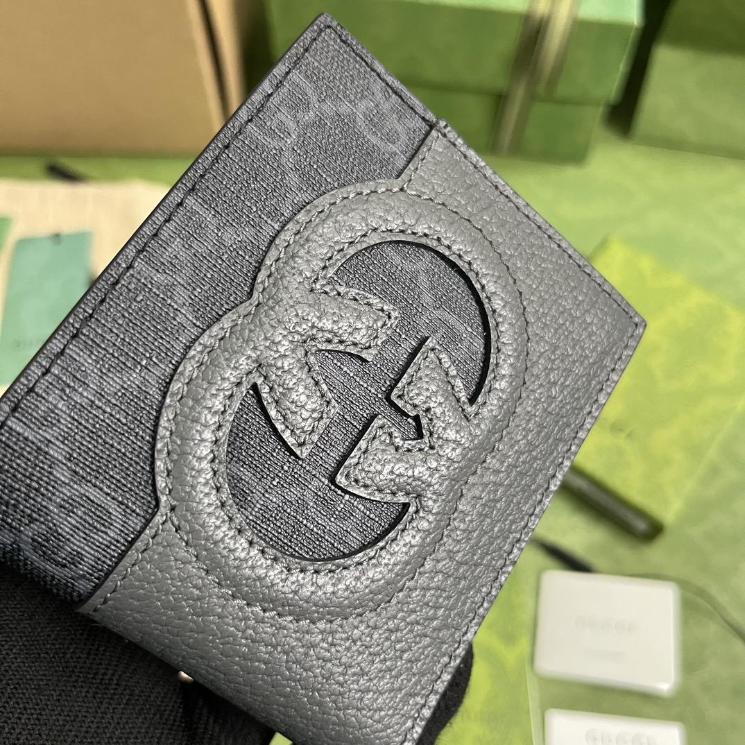 Gucci Wallet With Cut-out Interlocking G - DopestKickz