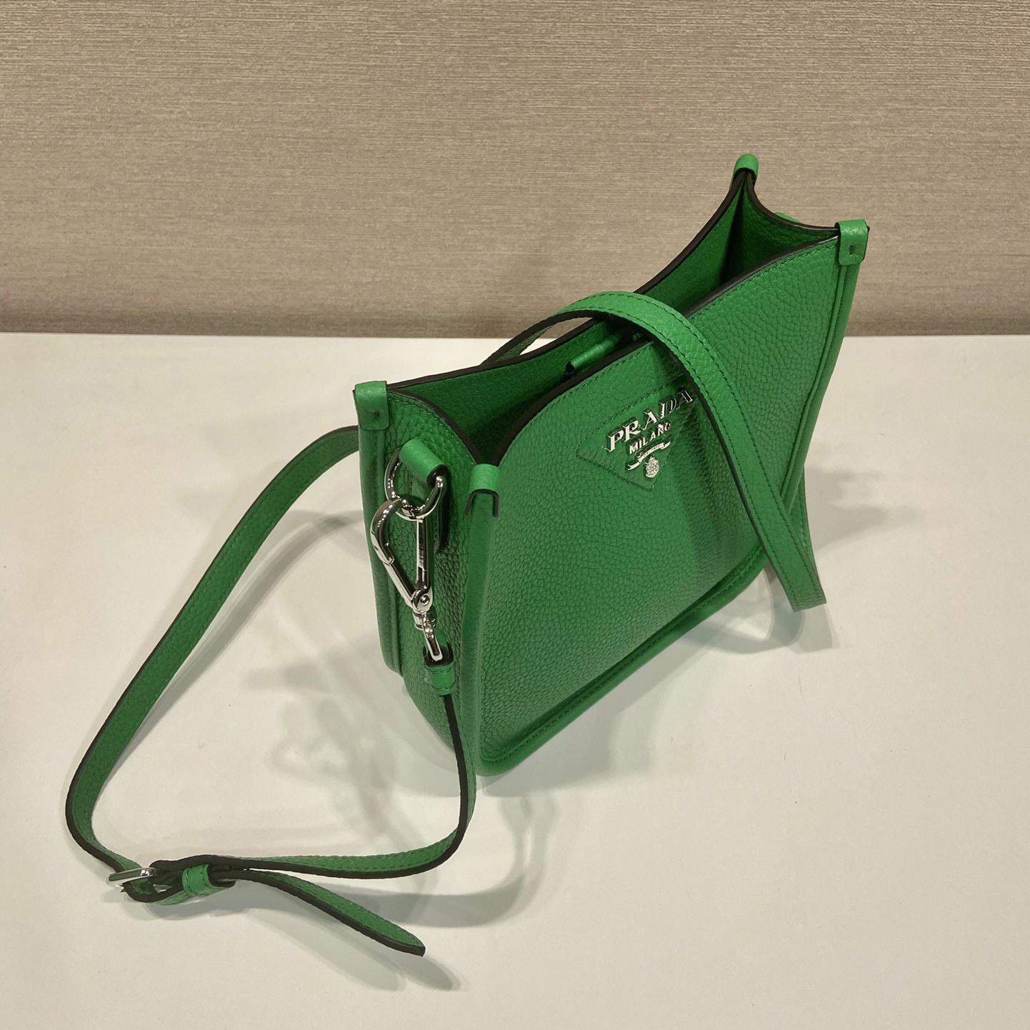 Prada Leather Mini Shoulder Bag - DopestKickz