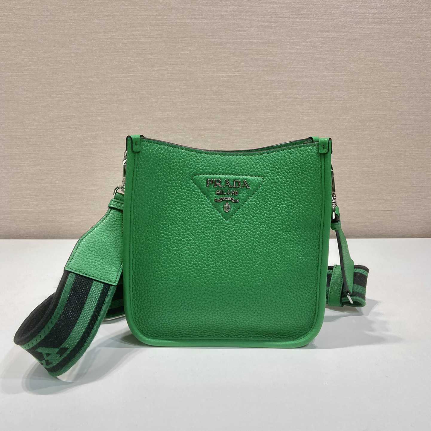 Prada Leather Mini Shoulder Bag - DopestKickz