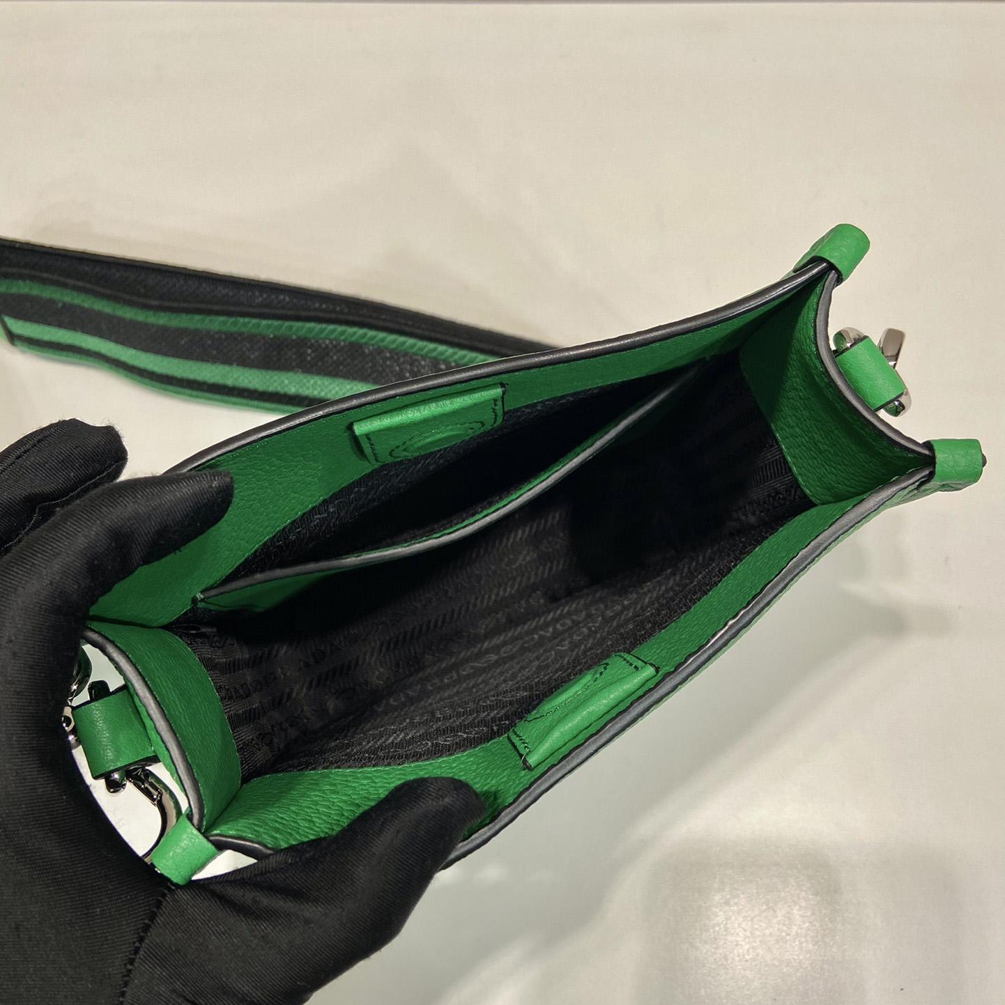 Prada Leather Mini Shoulder Bag - DopestKickz