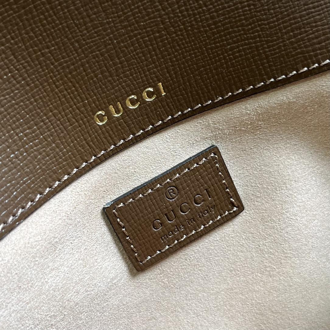 Gucci Horsebit 1955 Small Shoulder Bag(24-13-5cm)   - DopestKickz