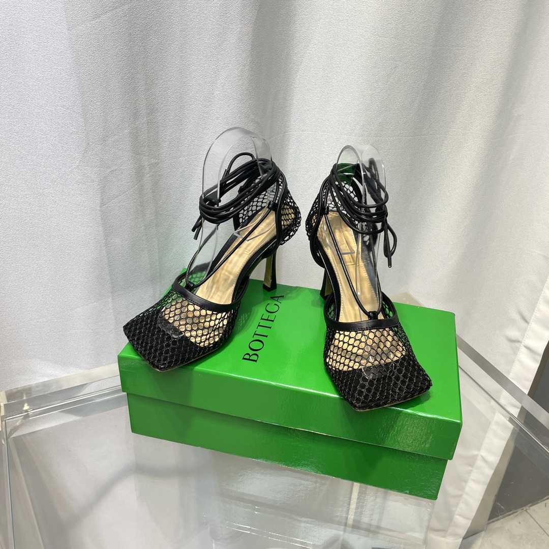 Bottega Veneta Stretch Lace-Up Sandal - DopestKickz