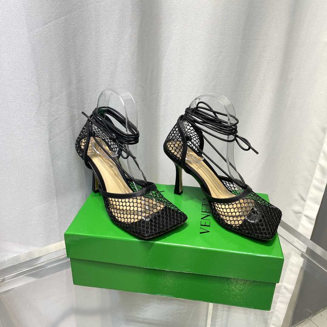 Bottega Veneta Stretch Lace-Up Sandal - DopestKickz