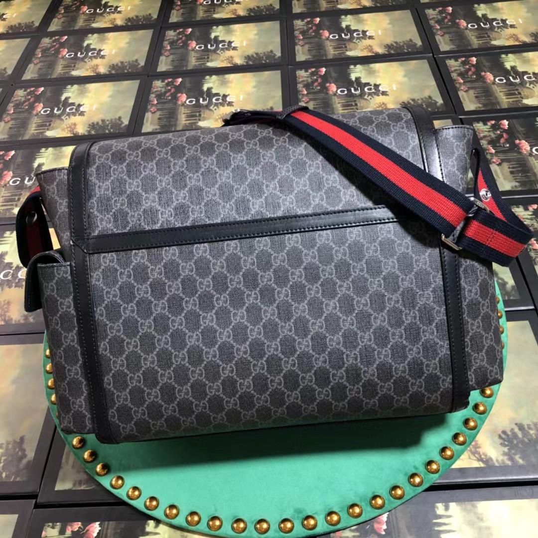 Gucci GG Supreme Diaper Bag(44-28-14cm) - DopestKickz