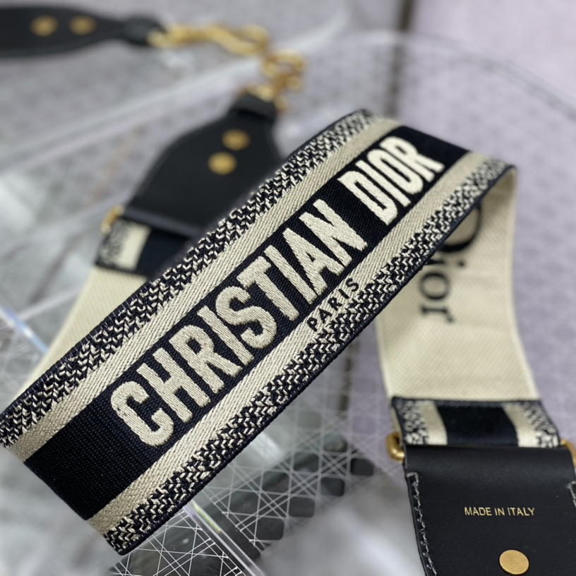 Dior Leather Long Shoulder Straps Belt - DopestKickz