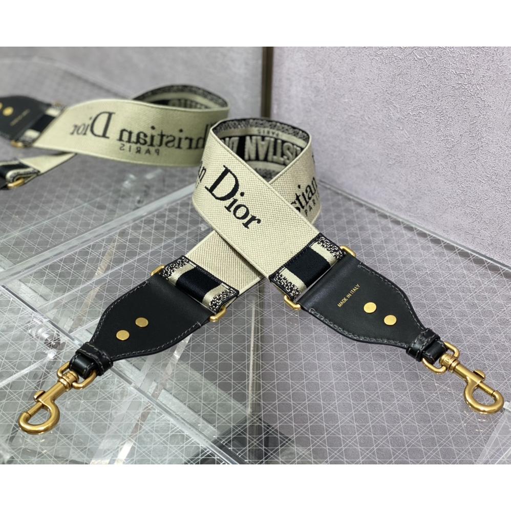 Dior Leather Long Shoulder Straps Belt - DopestKickz