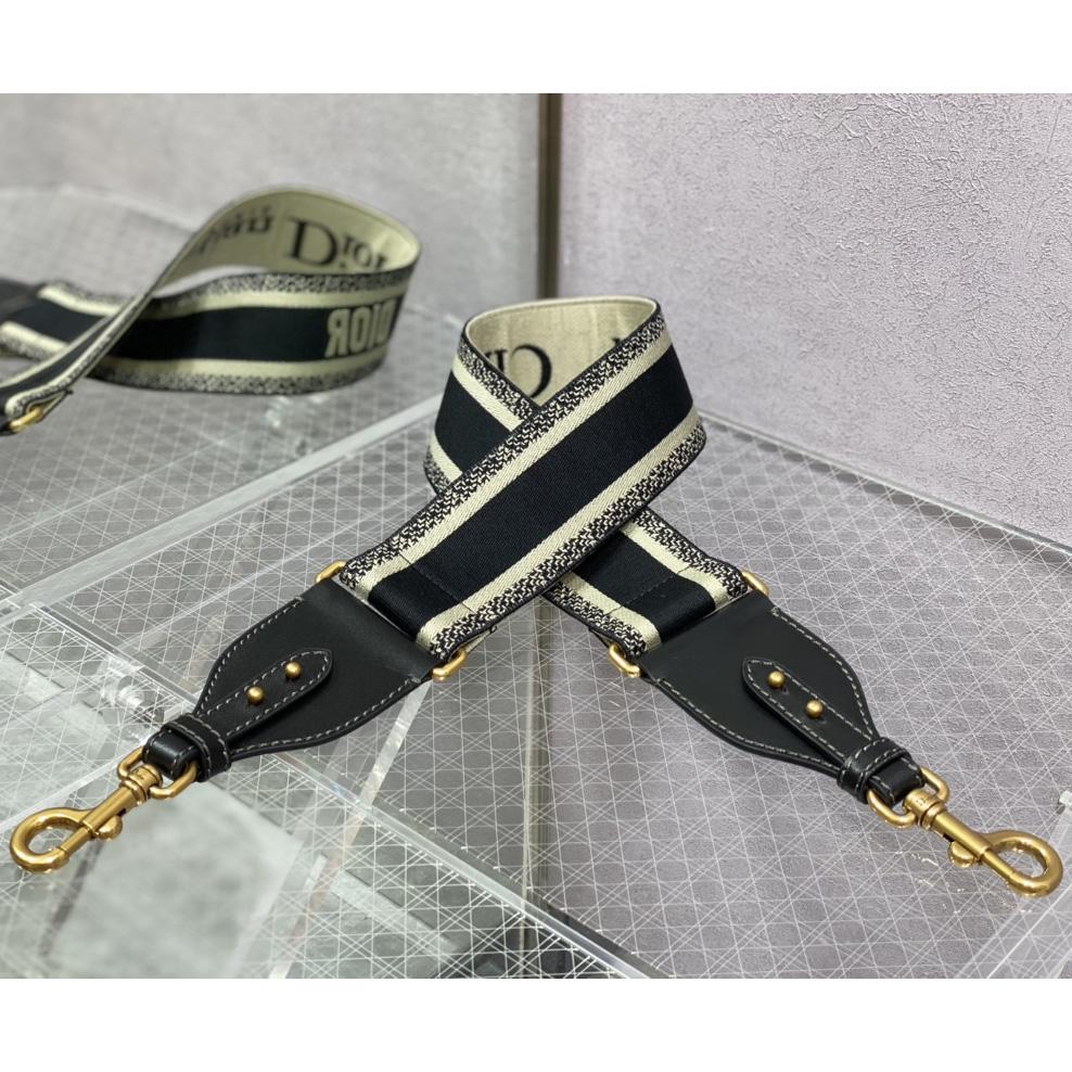 Dior Leather Long Shoulder Straps Belt - DopestKickz