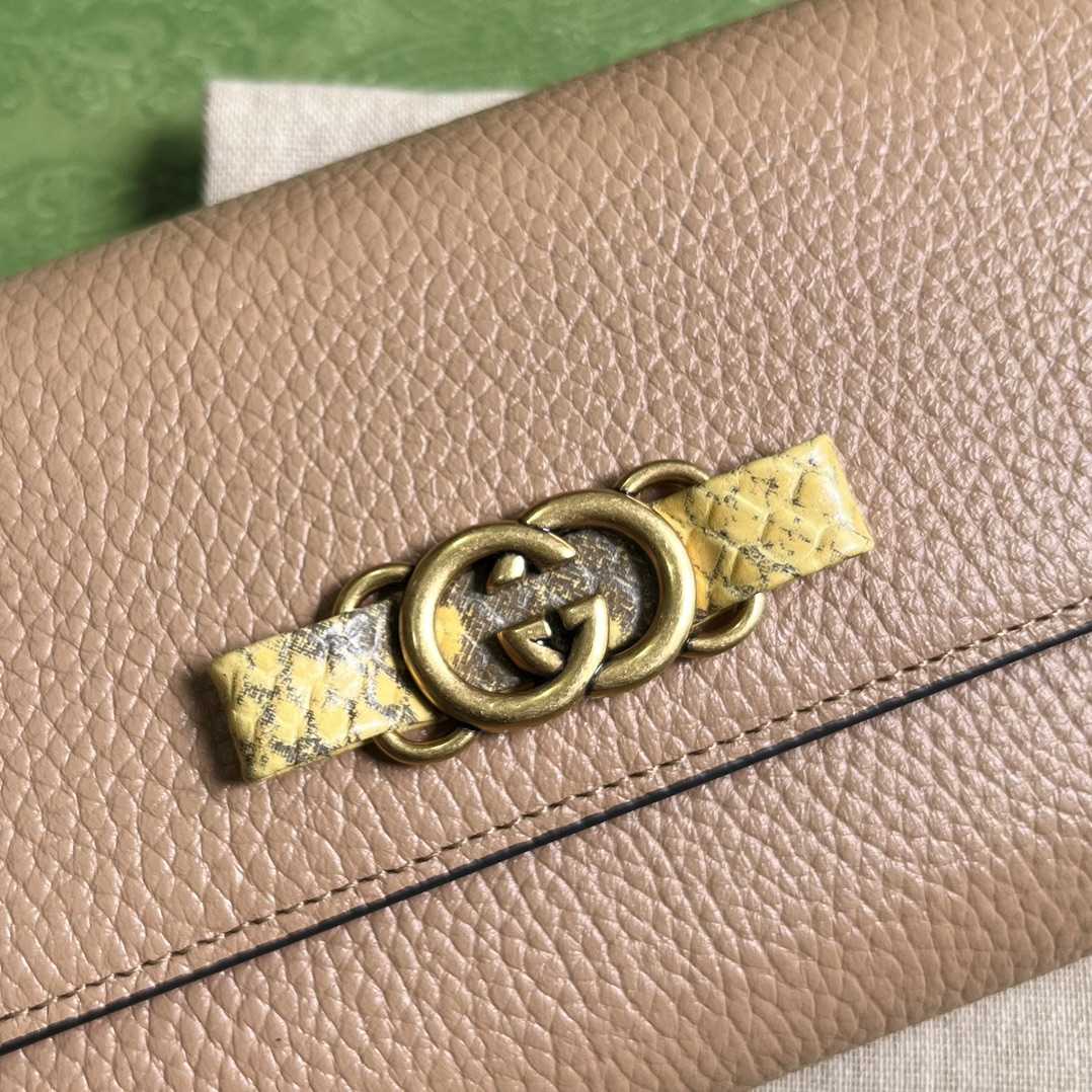 Gucci Chain Wallet With Interlocking G Python Bow(19-10-4cm) - DopestKickz