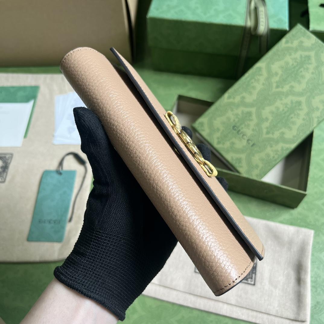 Gucci Chain Wallet With Interlocking G Python Bow(19-10-4cm) - DopestKickz