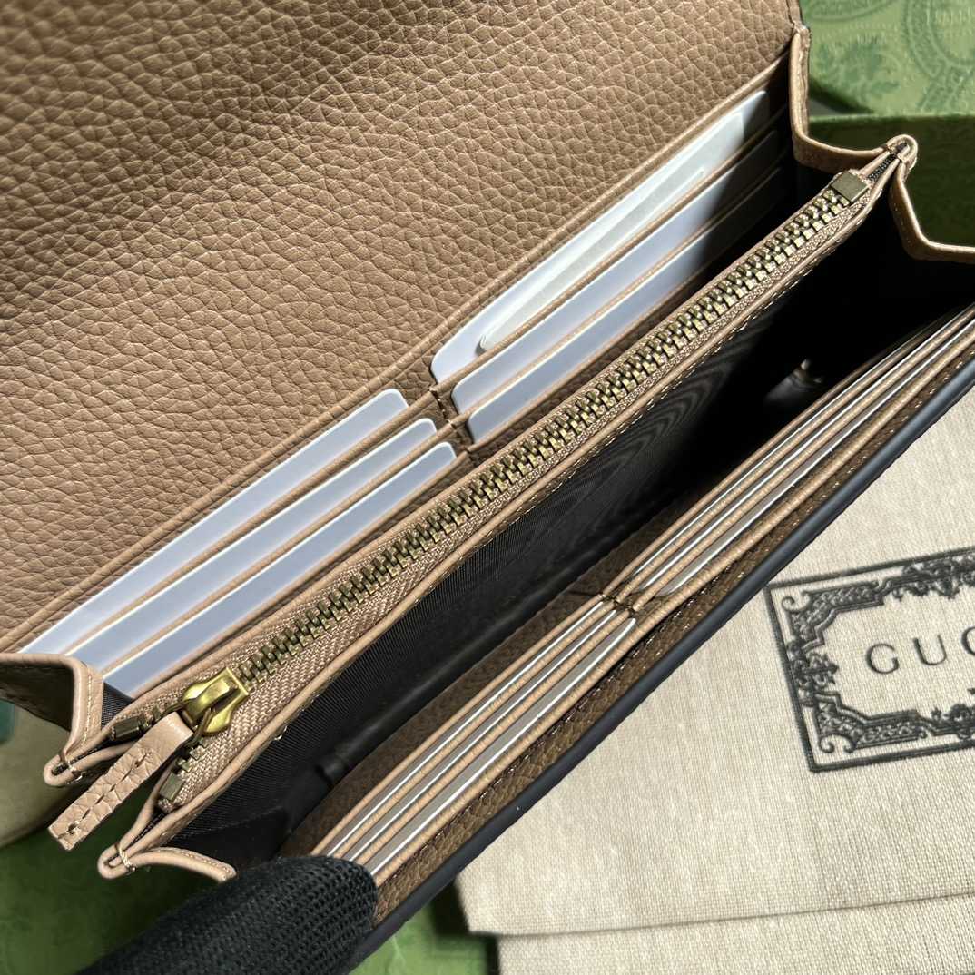 Gucci Chain Wallet With Interlocking G Python Bow(19-10-4cm) - DopestKickz
