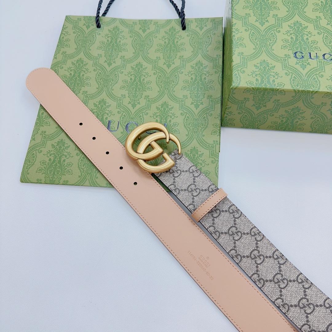 Gucci GG Marmont Reversible Belt - DopestKickz