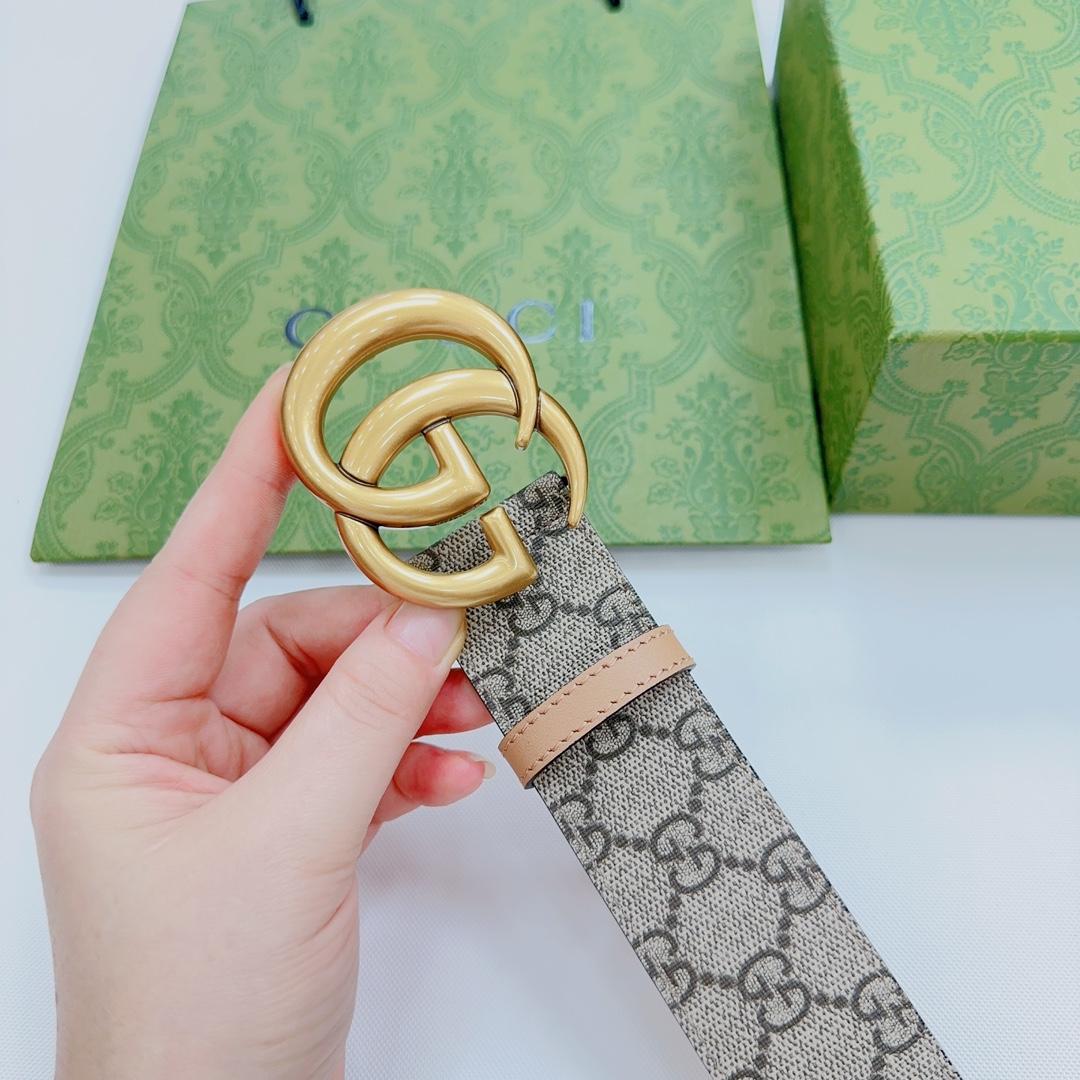 Gucci GG Marmont Reversible Belt - DopestKickz