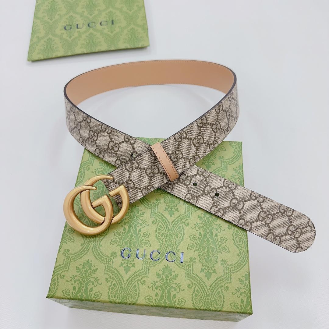 Gucci GG Marmont Reversible Belt - DopestKickz