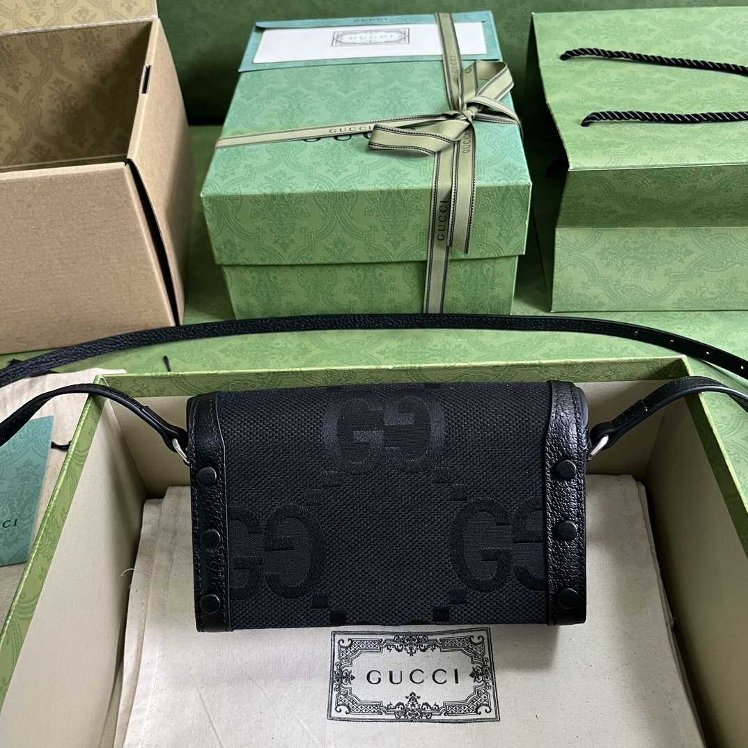 Gucci Horsebit 1955 Jumbo GG Mini Bag(18-12-5cm) - DopestKickz