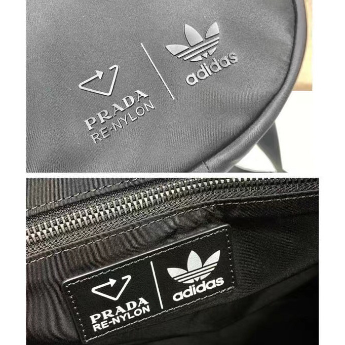 Prada  Nylon And Saffiano Leather Duffle Bag - DopestKickz