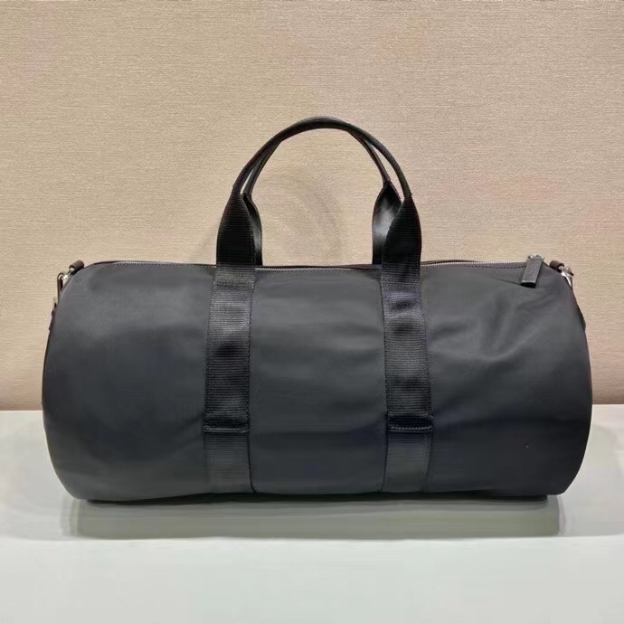 Prada  Nylon And Saffiano Leather Duffle Bag - DopestKickz
