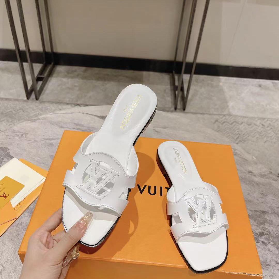 Louis Vuitton LV Isola Flat Mule   1ABOZK - DopestKickz